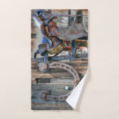 Rustikaler Western Handtuch (Handtuch)