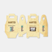 Rustikaler Western Hochzeit 🤠 Gewollt Foto Geschenkschachtel (Ungefaltet)