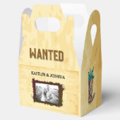 Rustikaler Western Hochzeit 🤠 Gewollt Foto Geschenkschachtel (Geöffnet)