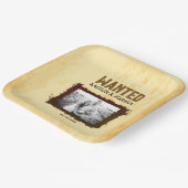 Rustikaler Western Hochzeit 🤠 GEWOLLT Foto Pappteller (Gewinkelt)