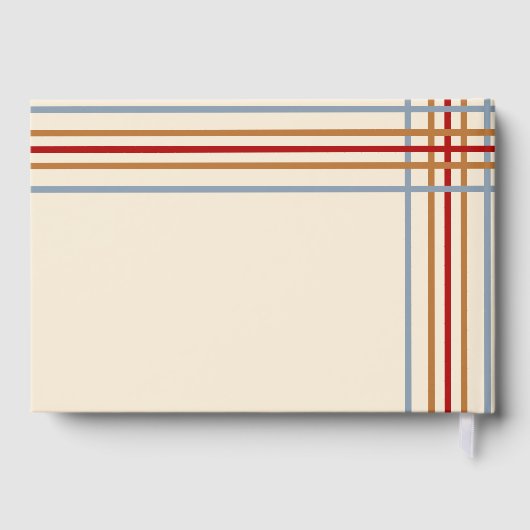 Rustikaler Western Horseshoe Kinderdusche Gästebuch (Rückseite)