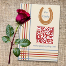 Rustikaler Western Horseshoe Kinderdusche Registri