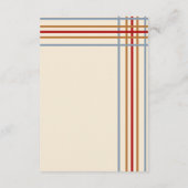 Rustikaler Western Horseshoe Kinderdusche Registri Begleitkarte (Rückseite)