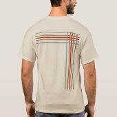 Rustikaler Western Horseshoe Kinderdusche T-Shirt (Rückseite)