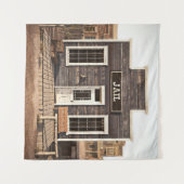 Rustikaler Western im Gefängnis. 3d ing. Teil eine Wandteppich (Vorderseite (Horizontal))