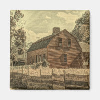 Rustikaler Western Landhaus Chic Red Barn