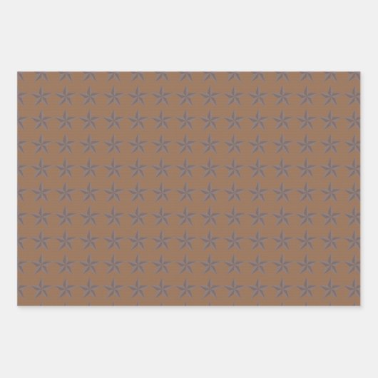 Rustikaler Western Plains Bison Geschenkpapier Set (Vorderseite 2)