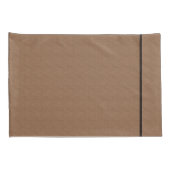 Rustikaler Western Plains Bison Kissenbezug (Rückseite-Rechts)