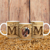Rustikaler Western Rodeo Mama Foto Kaffeetasse