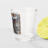 Rustikaler Western Schnapsglas (Rechts)