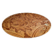 Rustikaler Western Schneidebrett (Ecke)