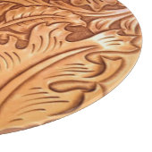 Rustikaler Western Schneidebrett (Ecke)