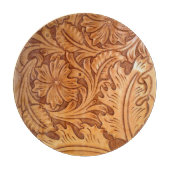 Rustikaler Western Schneidebrett (Vorderseite)