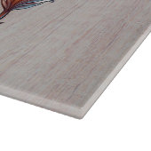 Rustikaler Western Schneidebrett (Ecke)