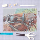 Rustikaler Western Seidenpapier (Handwerk)