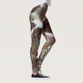 Rustikaler Western Style Cowhide Cowgirl Leggings (Rechts)