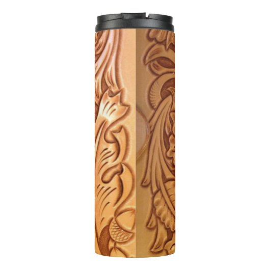 Rustikaler Western Thermosbecher (Rückseite)