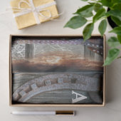 Rustikaler Western Tissue Paper Seidenpapier (Geschenk)