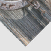 Rustikaler Western Tissue Paper Seidenpapier (Ausschnitt)
