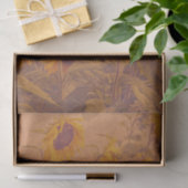 Rustikaler Western Vintager Fall Sonnenblumen Bull Seidenpapier (Geschenk)