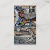 Rustikaler Western Visitenkarte (Vorderseite)