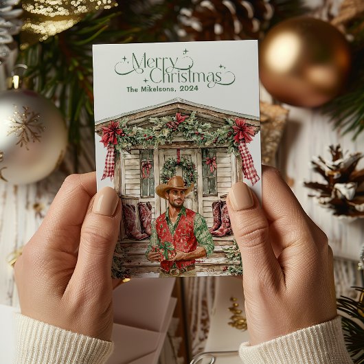 Rustikaler Western Weihnachten