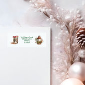 Rustikaler Western Weihnachten