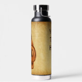 Rustikaler Wikinger Trinkflasche (Links)