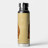 Rustikaler Wikinger Trinkflasche (Links)