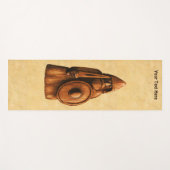 Rustikaler Wikinger Yogamatte (Vorderseite (Horizontal))