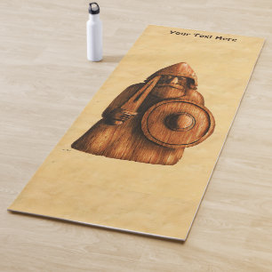 Rustikaler Wikinger Yogamatte