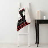 Rustikaler Wildnis-u. Tier-Büffel-Karo kariert Sherpadecke (Beispiel)