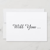 Rustikaler Wille sind Sie meine Einladung (Vorderseite)