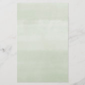 Rustikaler Winter Baby-Vorhersagekarte (Rückseite)