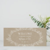 Rustikaler Winter | Header für die Kraft-Hangchart (Stehend Vorderseite)