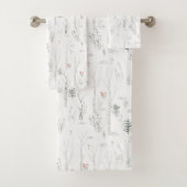 Rustikaler Winterpinienbaum Badhandtuch Set (Insitu)