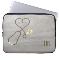 Rustikaler Wood Medical Doctor oder Krankenschwest