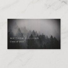 Rustikaler Woodsy-Abschluss Namenskarte einfügen