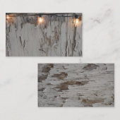 Rustikaler Zaun Antike Visitenkarte (Vorne/Hinten)