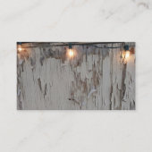 Rustikaler Zaun Antike Visitenkarte (Vorderseite)