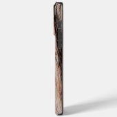 Rustikaler Zedernholz Naturbaum im Freien Muster Case-Mate iPhone Hülle (Rückseite / Links)