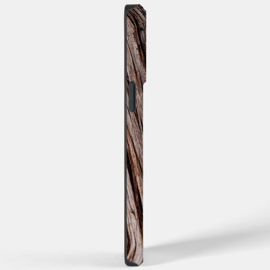 Rustikaler Zedernholz Naturbaum im Freien Muster Case-Mate iPhone Hülle (Rückseite / Rechts)