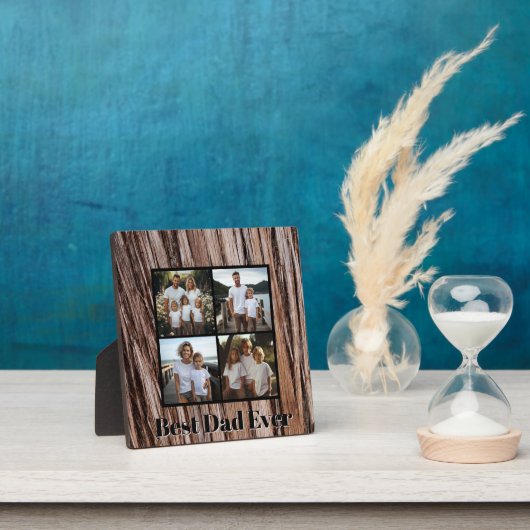 Rustikaler Zedernholz Naturbaumliebhaber Fotoplatte (InSitu)