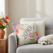 Rustikaler ZIP-Code Position 16x16 Throw Kissen