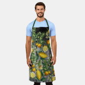 Rustikaler Zitrusgarten Schürze (Getragen)