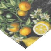 Rustikaler Zitrusgarten Tischdecke (Schrägansicht)