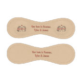 Rustikaler Zwei Niedlicher Igel in Liebe mit Meldu Baseball (Paneele)