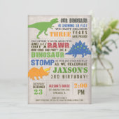 Rustikales 1. des einladung (Stehend Vorderseite)