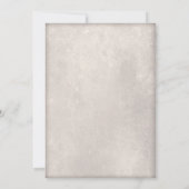 Rustikales 1. des einladung (Rückseite)