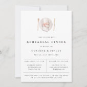 Rustikales Abendessen am Aquarelltisch Probe Ankündigung (Vorderseite)